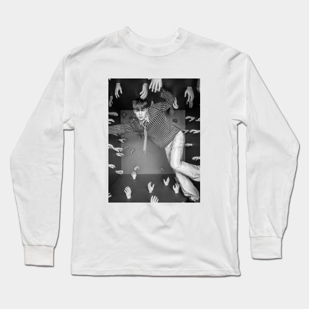 BTS Jimin Answer S Long Sleeve T-Shirt by jinnohana